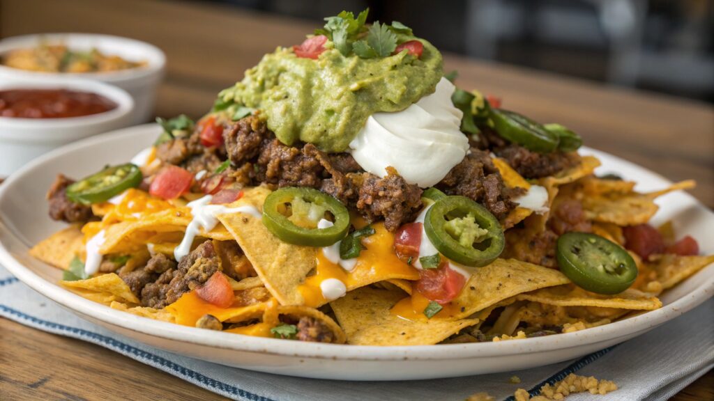 Loaded BEEF NACHOS