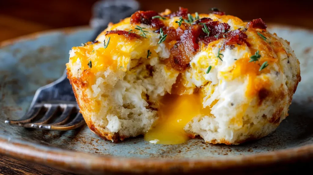 Breakfast Biscuit Cups