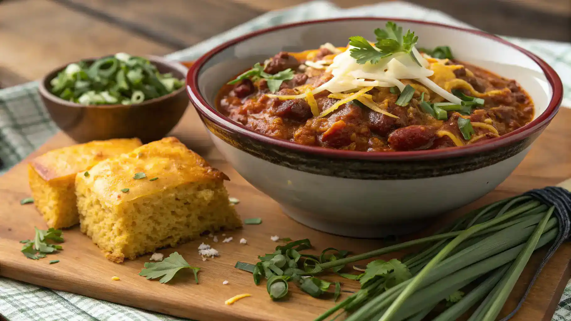 Delicious bowl of Chili Mac