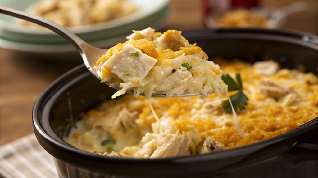chicken hashbrown casserole crockpot