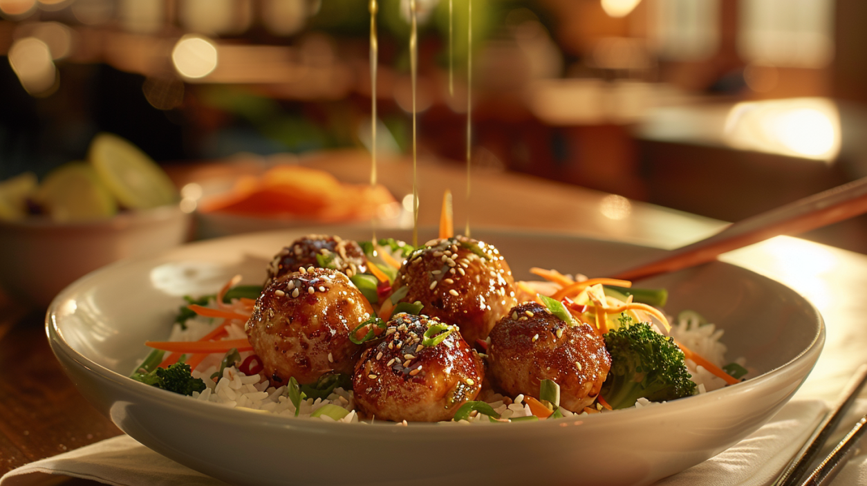 hello fresh ginger meatballs
