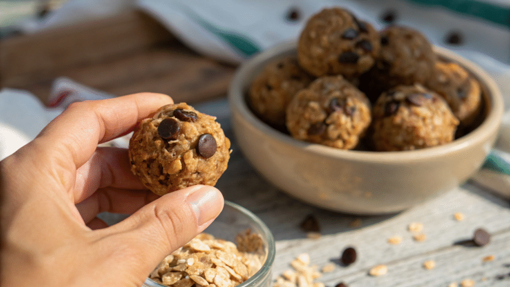 oat peanut butter balls
