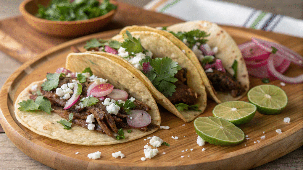 barbacoa tacos toppings