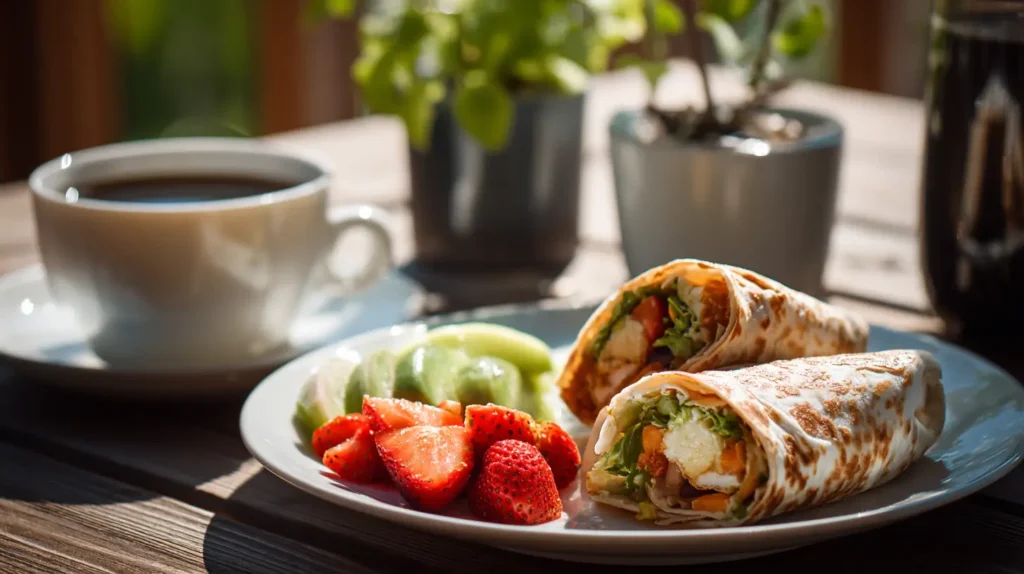 Healthy Breakfast Burrito Meal Prep