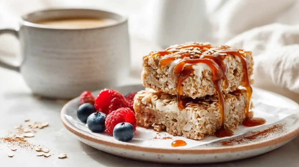 Healthy Banana Oatmeal Bars