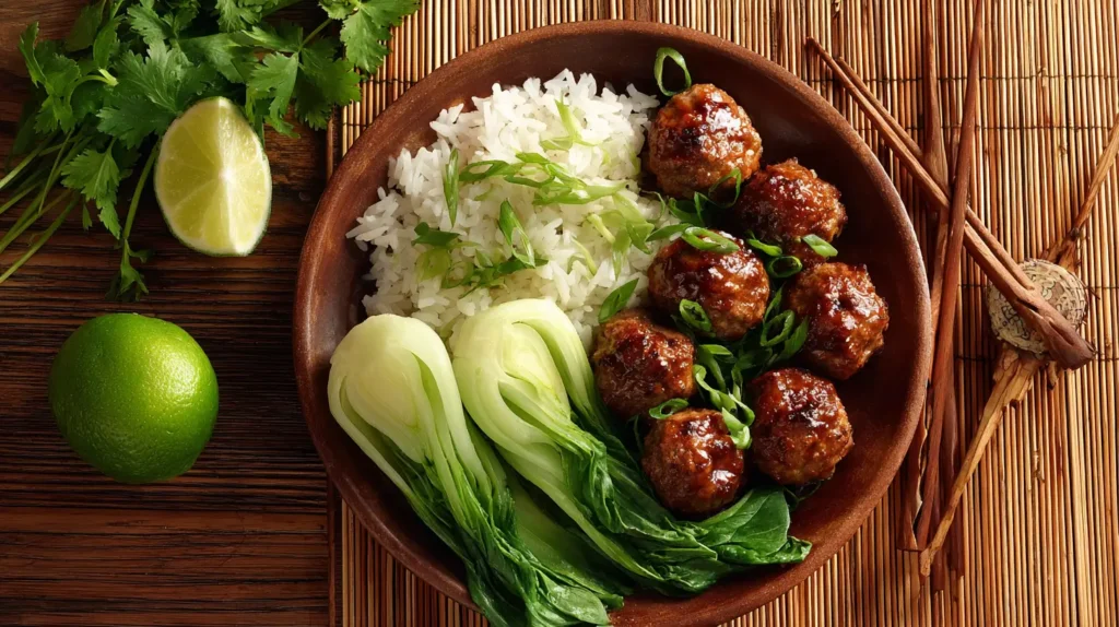Hello Fresh Ginger Meatballs