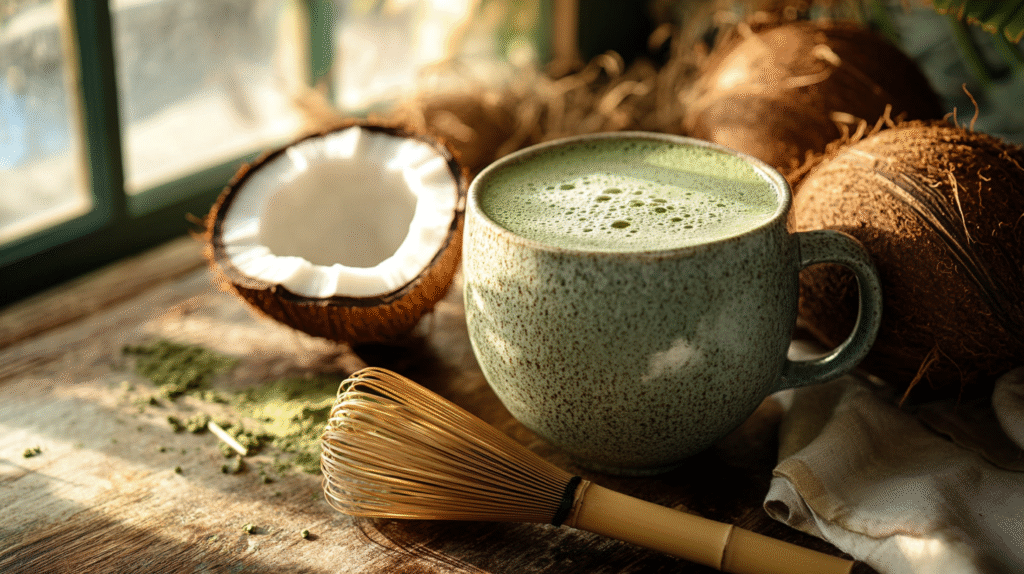 coconut matcha