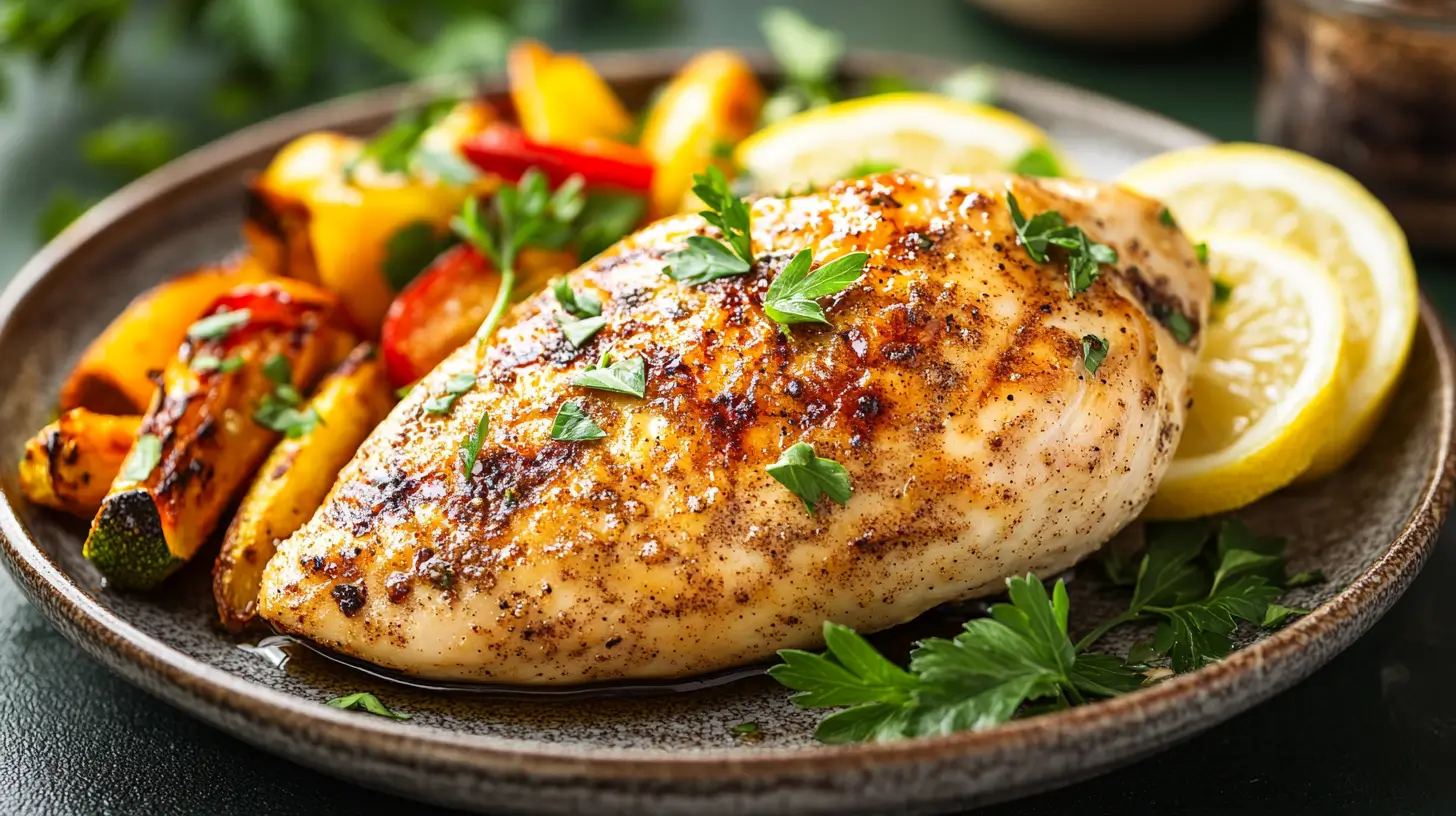 Cinnamon Queen Chicken with honey glaze