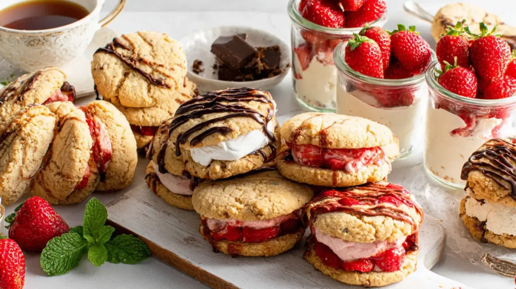 Strawberry Shortcake Cookies