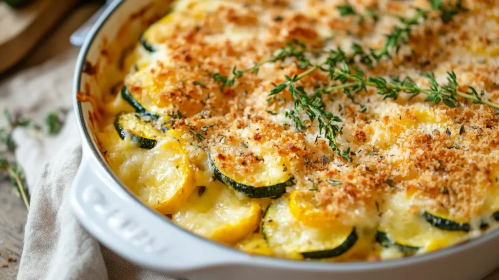 Zucchini and Squash Casserole Recipe