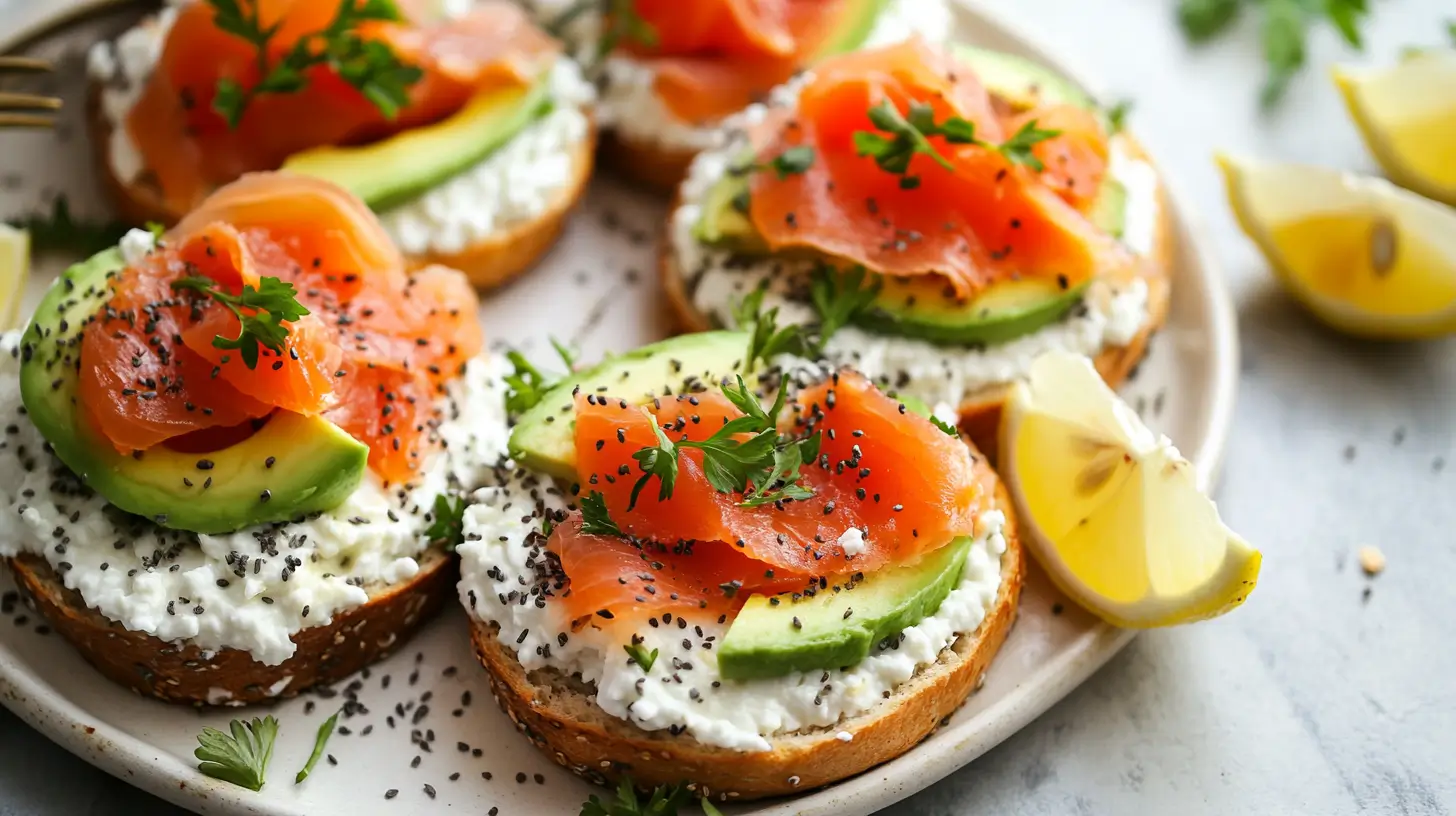 cottage cheese bagels