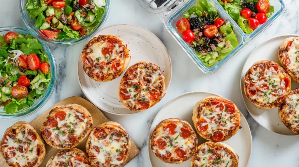 Air Fryer Bagel Pizzas Recipe