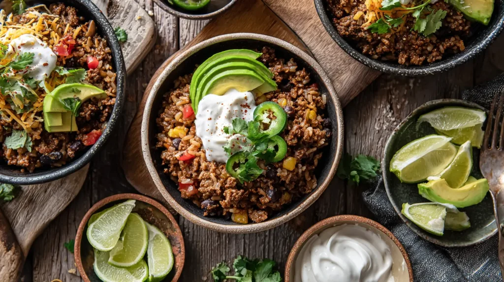 Beef and Rice Skillet