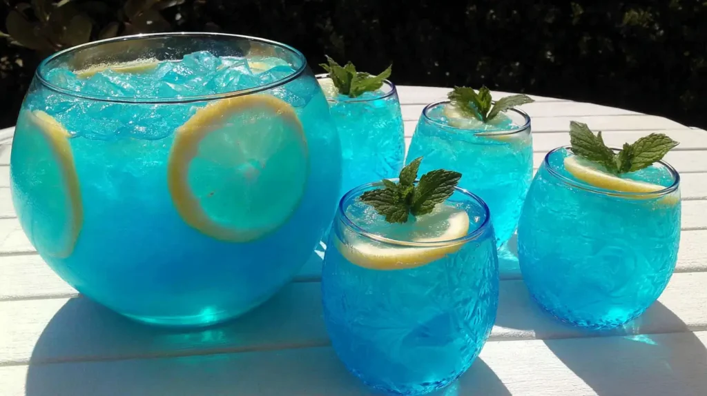Blue Lemonade Tiffany Punch