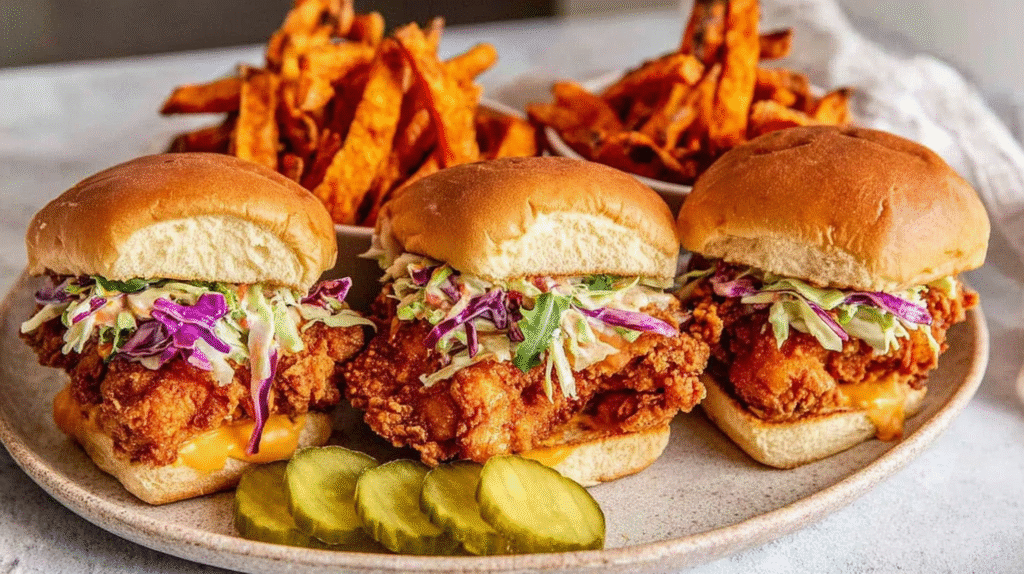 Nashville Hot Chicken Sandwiches