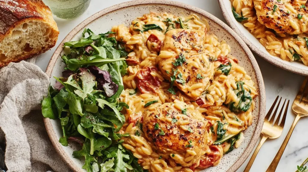 Marry Me Chicken Orzo in Just One Pan