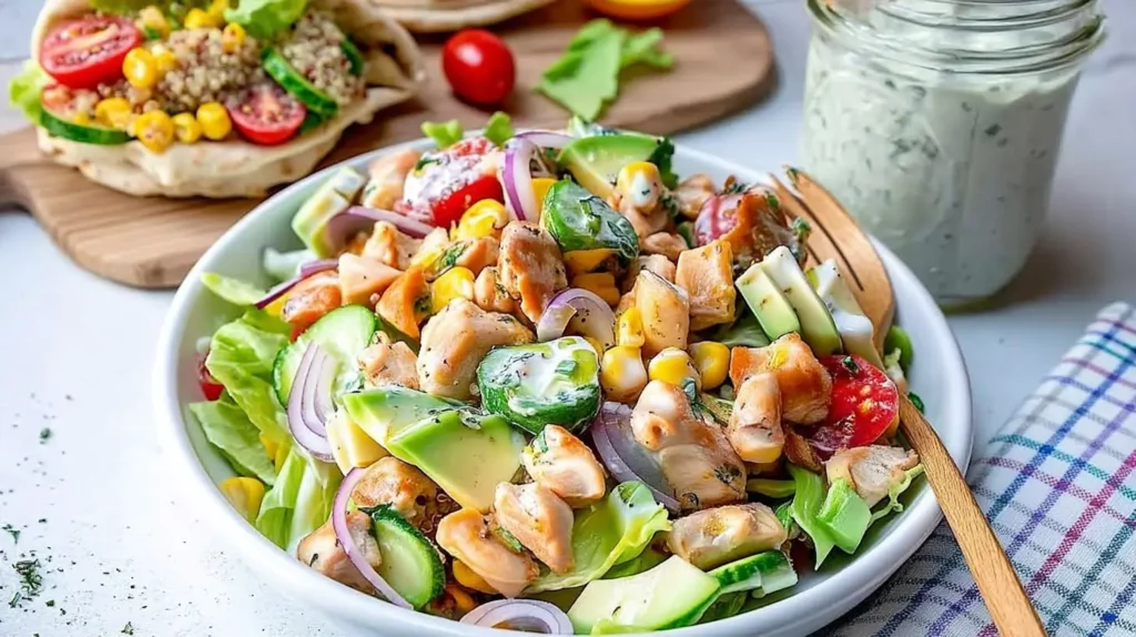 Healthy Ranch Chicken Salad