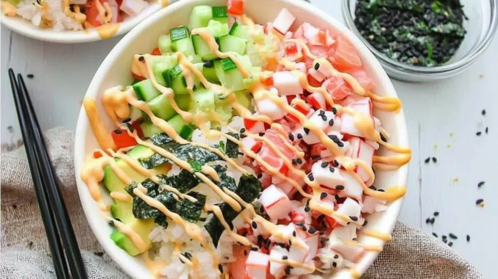 California Roll Sushi Bowls