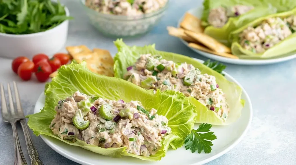Easy Tuna Salad Boats
