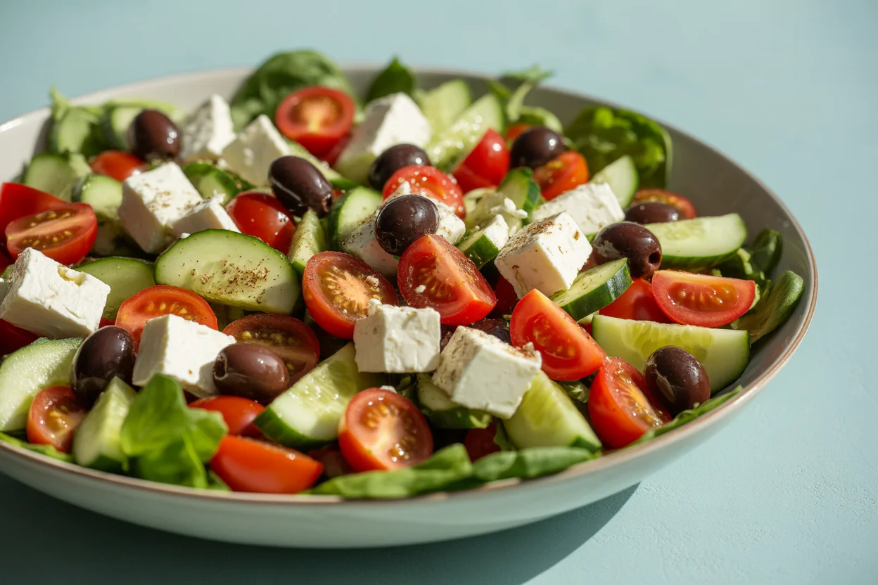 Fresh and Flavorful Greek Salad That's a Must-Try!