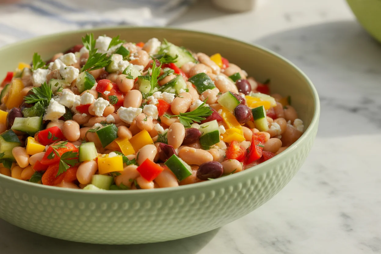 Fresh & Flavorful Dense Bean Salad You’ll Love to Make!