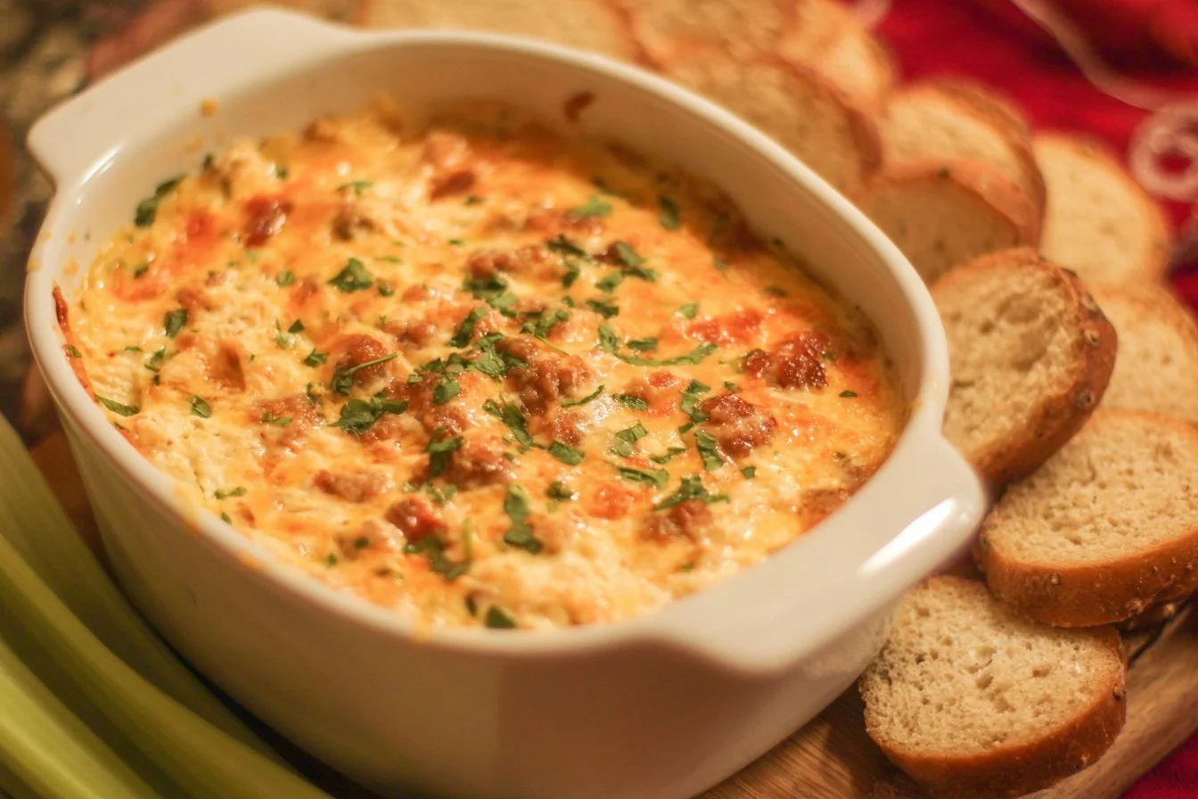 Cheesy Sausage Dip