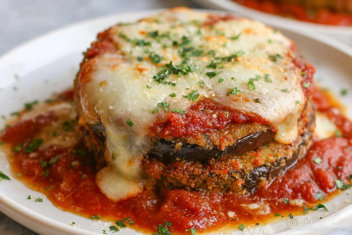 Air Fryer Eggplant Parmesan