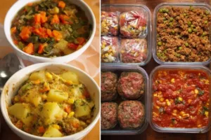 Healthy freezer meals for postpartum recovery packed with nutrition and convenience.