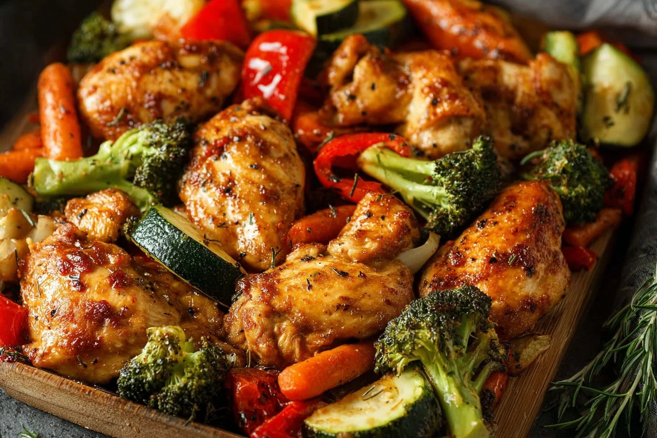Air Fryer Chicken and Veggies 3 Air Fryer Chicken and Veggies