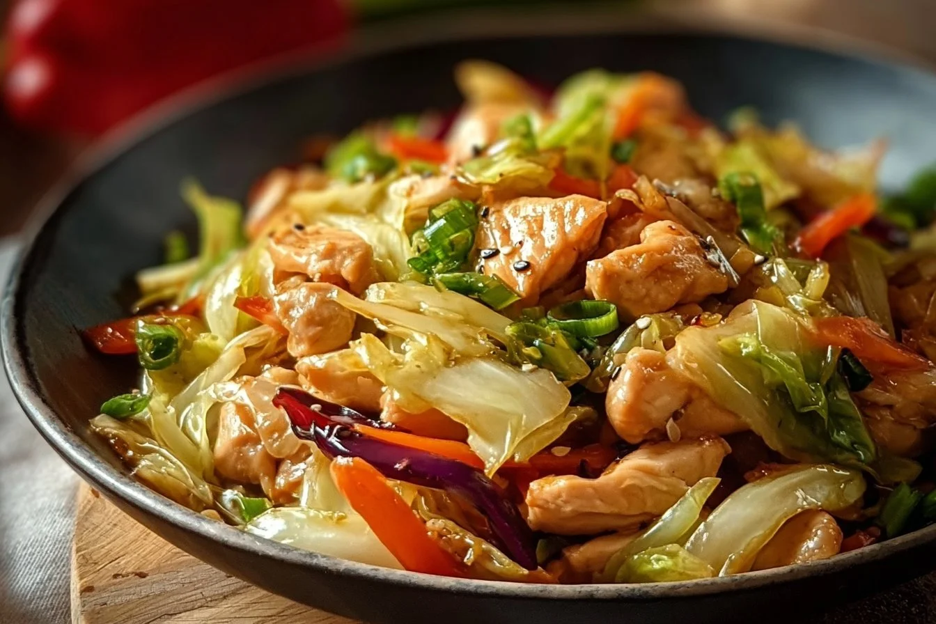 Chicken Cabbage Stir-Fry 3 Chicken Cabbage Stir-Fry