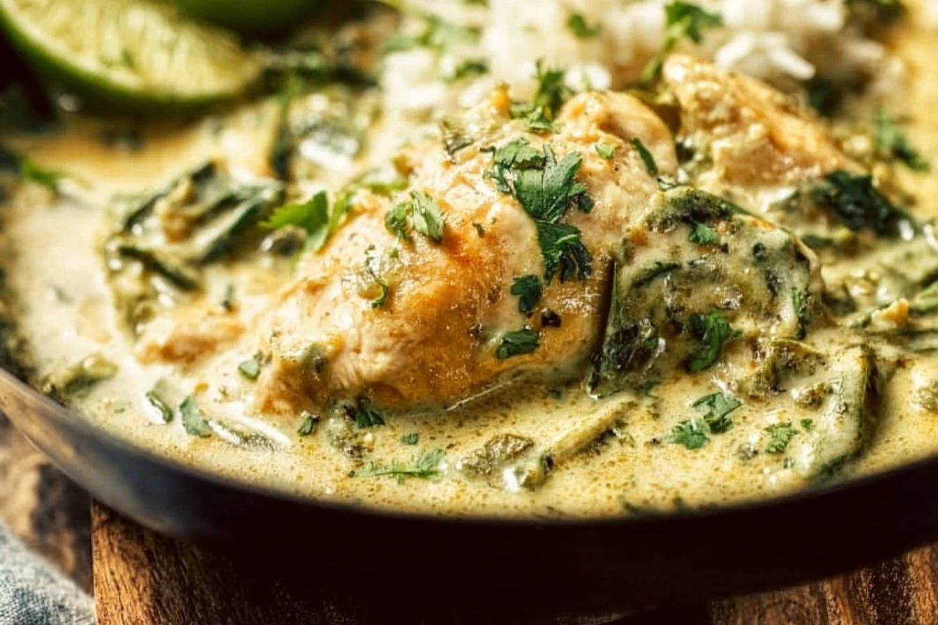 Creamy Poblano Chicken 3 Creamy Poblano Chicken