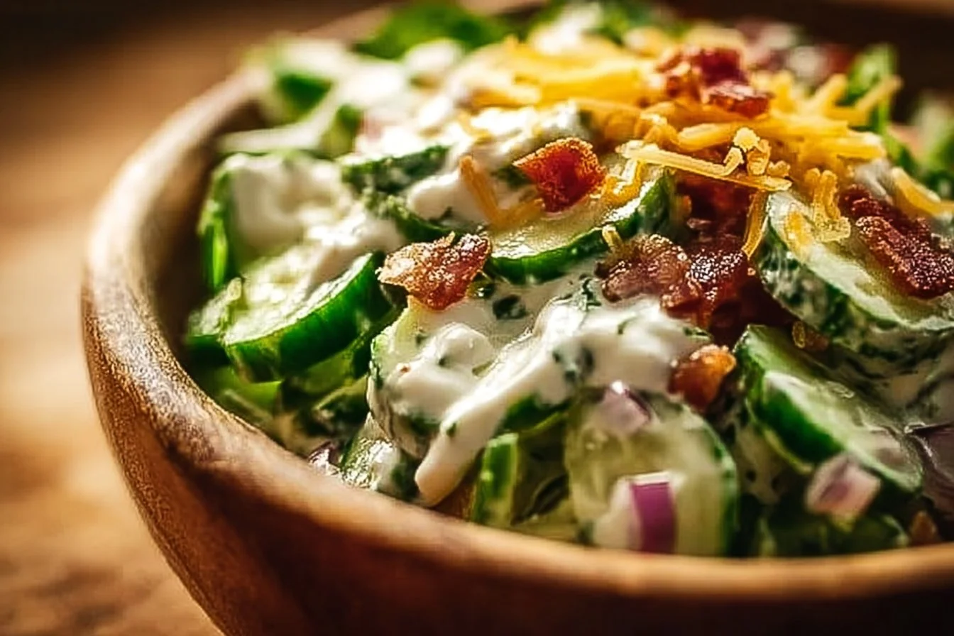 Cucumber Ranch Crack Salad 3 Cucumber Ranch Crack Salad