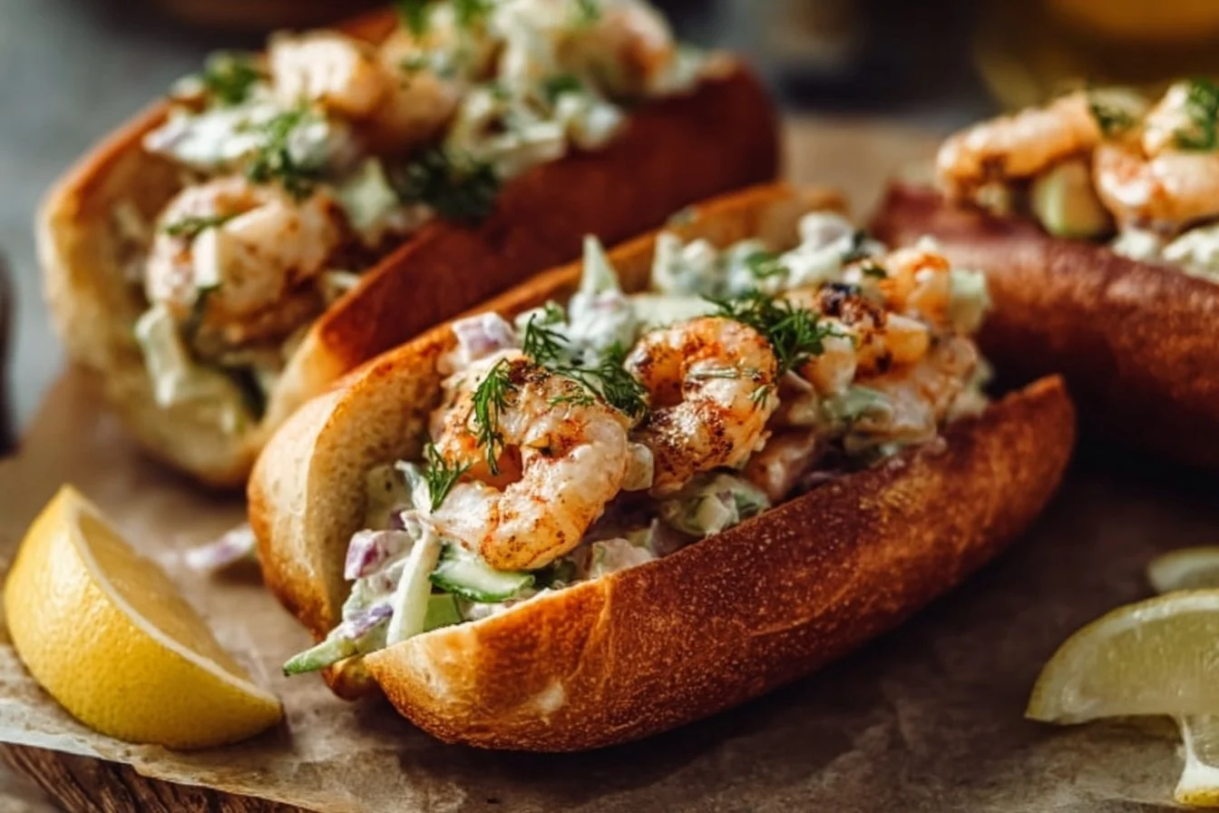 East Coast Shrimp Rolls