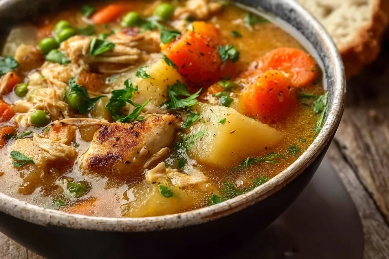 Easy Slow Cooker Chicken Stew 3 Easy Slow Cooker Chicken Stew