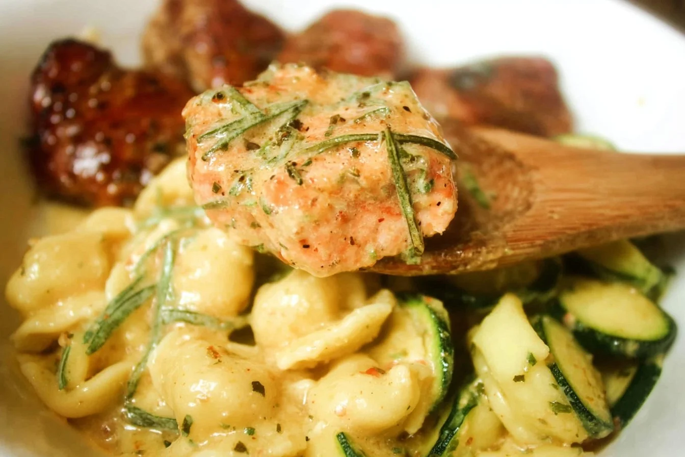 Delicious fast and easy dinners for two served on a dining table.
