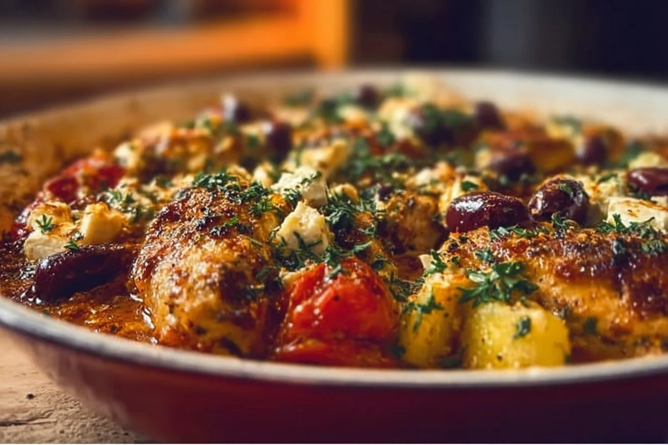 Greek Chicken Casserole 3 Greek Chicken Casserole