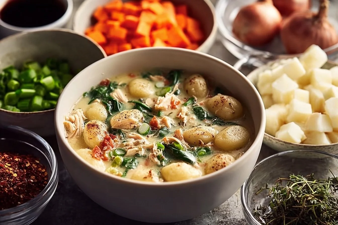 Homemade Chicken Gnocchi Soup 3 Homemade Chicken Gnocchi Soup