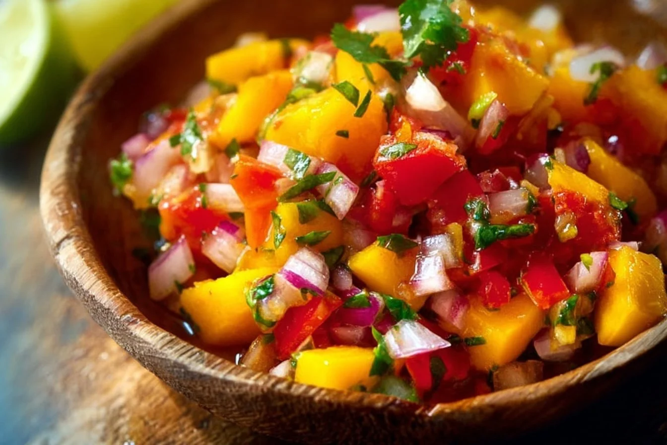 Mango Salsa Fresca 3 Mango Salsa Fresca