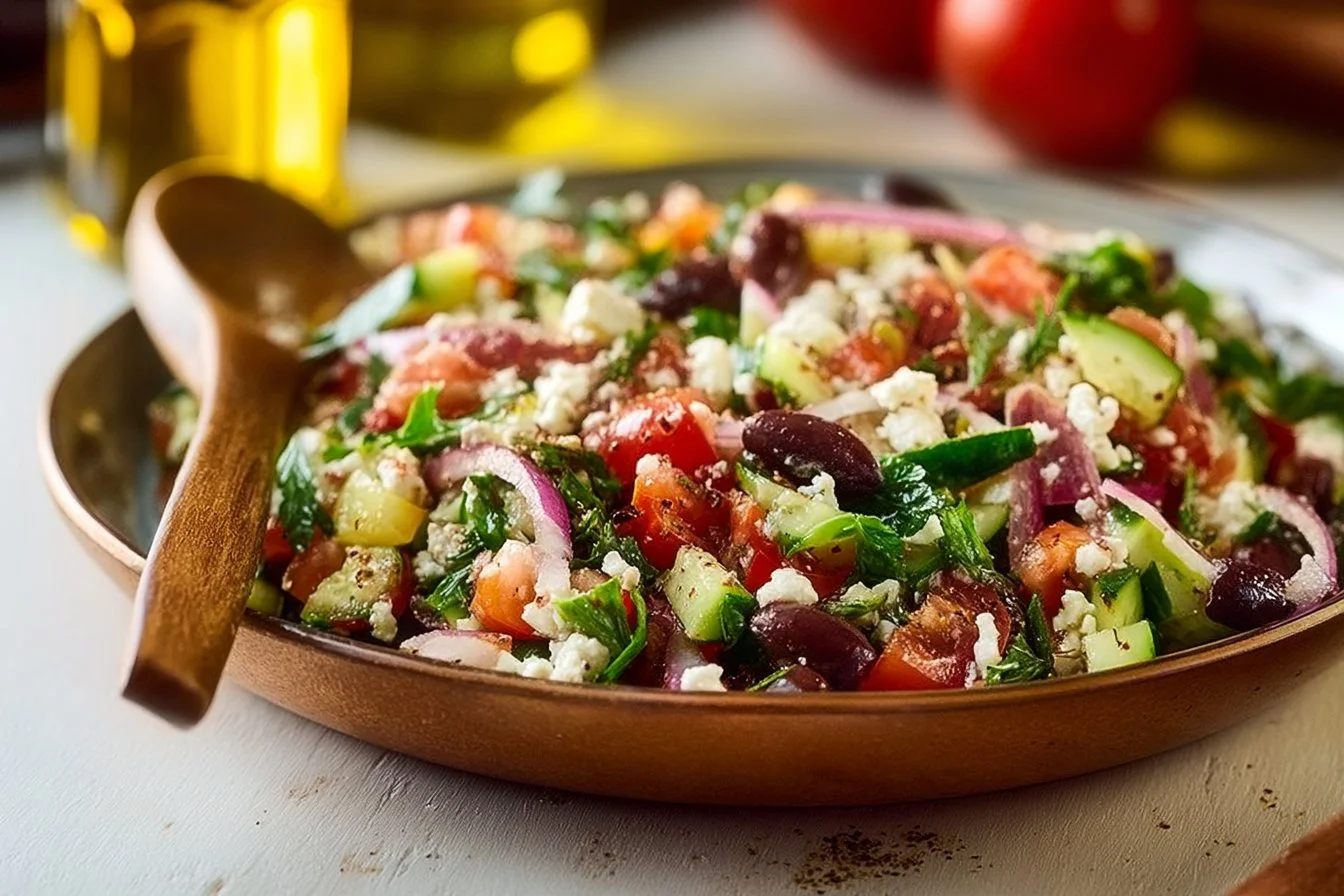 Mediterranean Chopped Salad 3 Mediterranean Chopped Salad