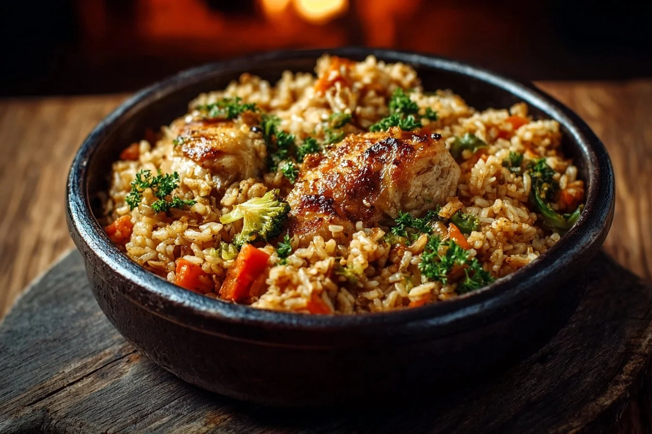 One-Pot Chicken and Rice