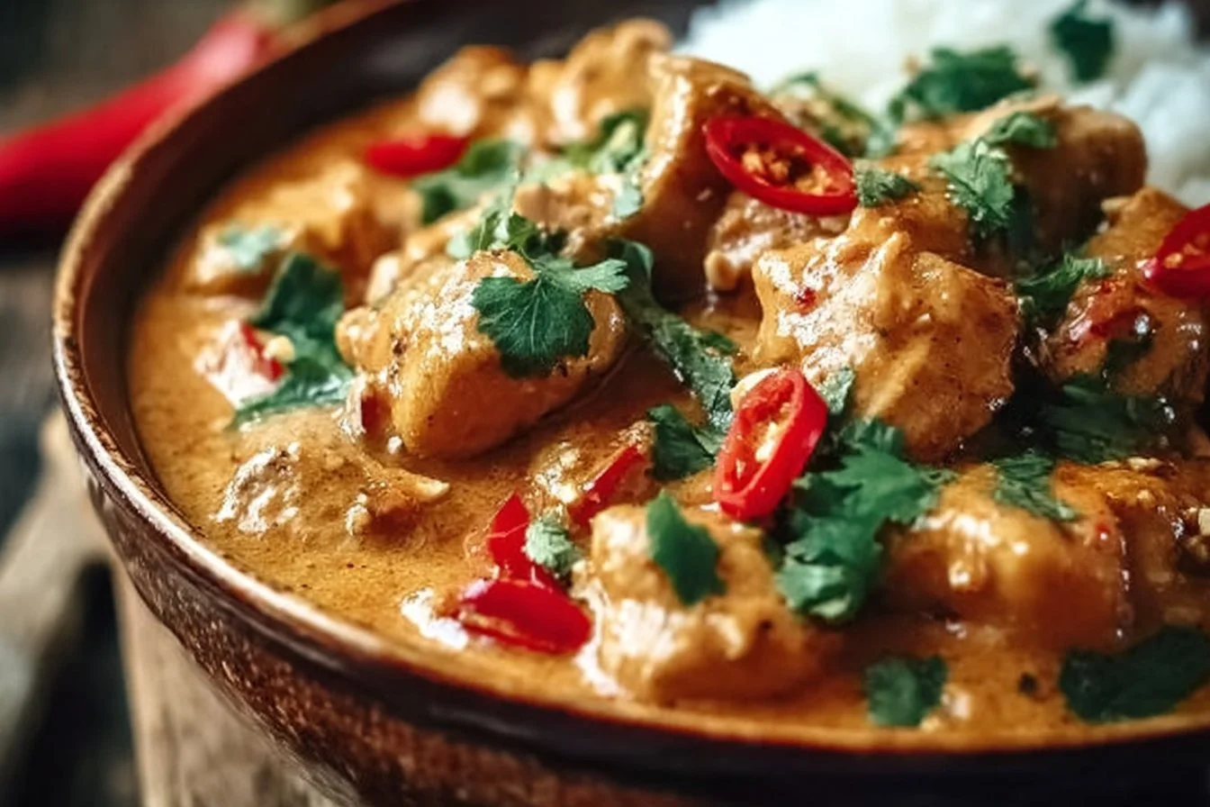 Thai Peanut Chicken Crockpot 3 Thai Peanut Chicken Crockpot