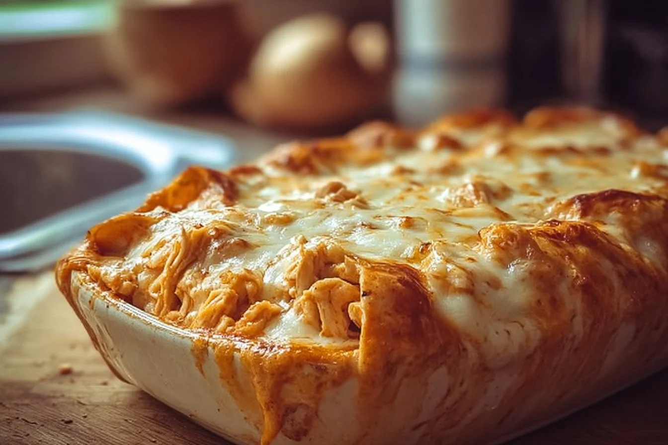 Buffalo Chicken Cheese Bake 3 Buffalo Chicken Cheese Bake