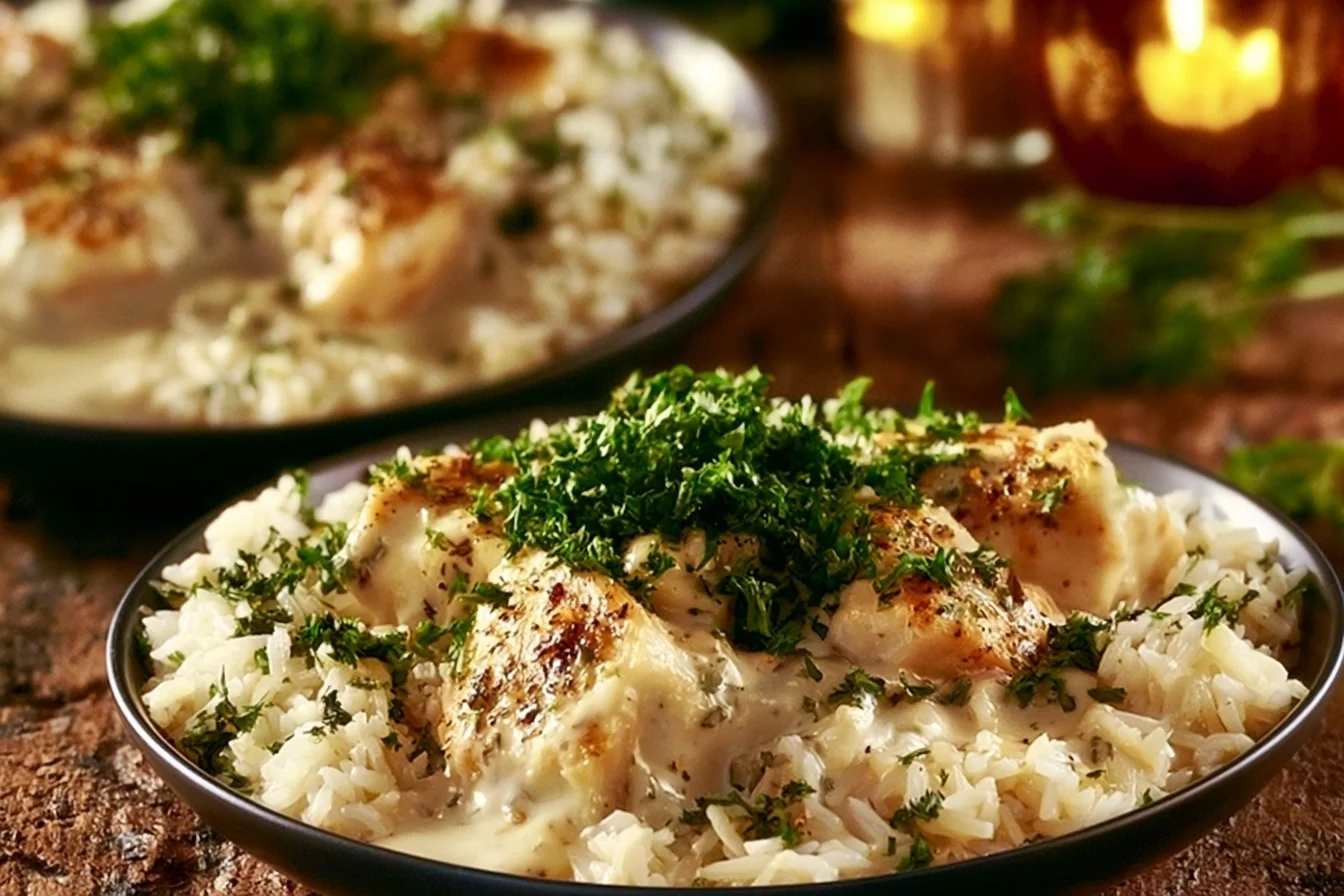Creamy Garlic Chicken Rice Bowls 3 Creamy Garlic Chicken Rice Bowls
