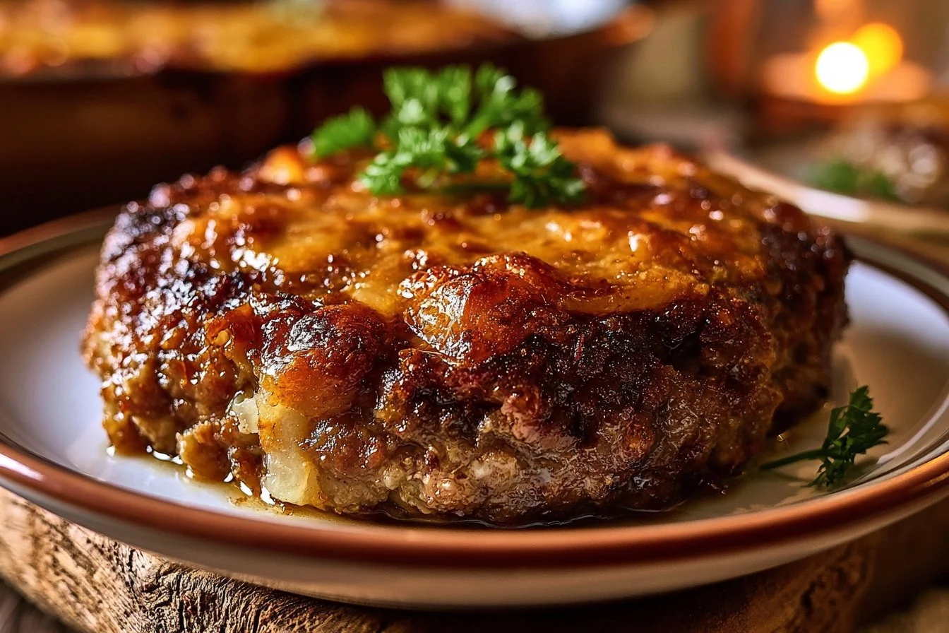 Easy Amish Hamburger Steak Bake - Quick Weeknight Dinner