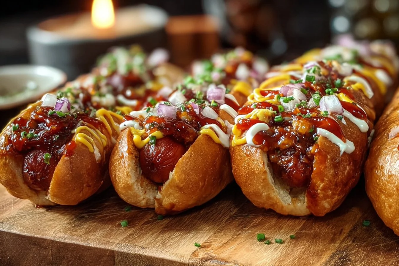 Flavorful Firecracker Hot Dogs 3 Flavorful Firecracker Hot Dogs