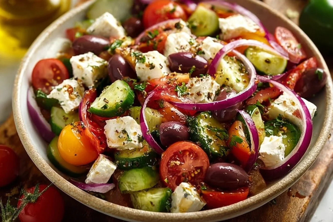 Greek Salad 3 Greek Salad