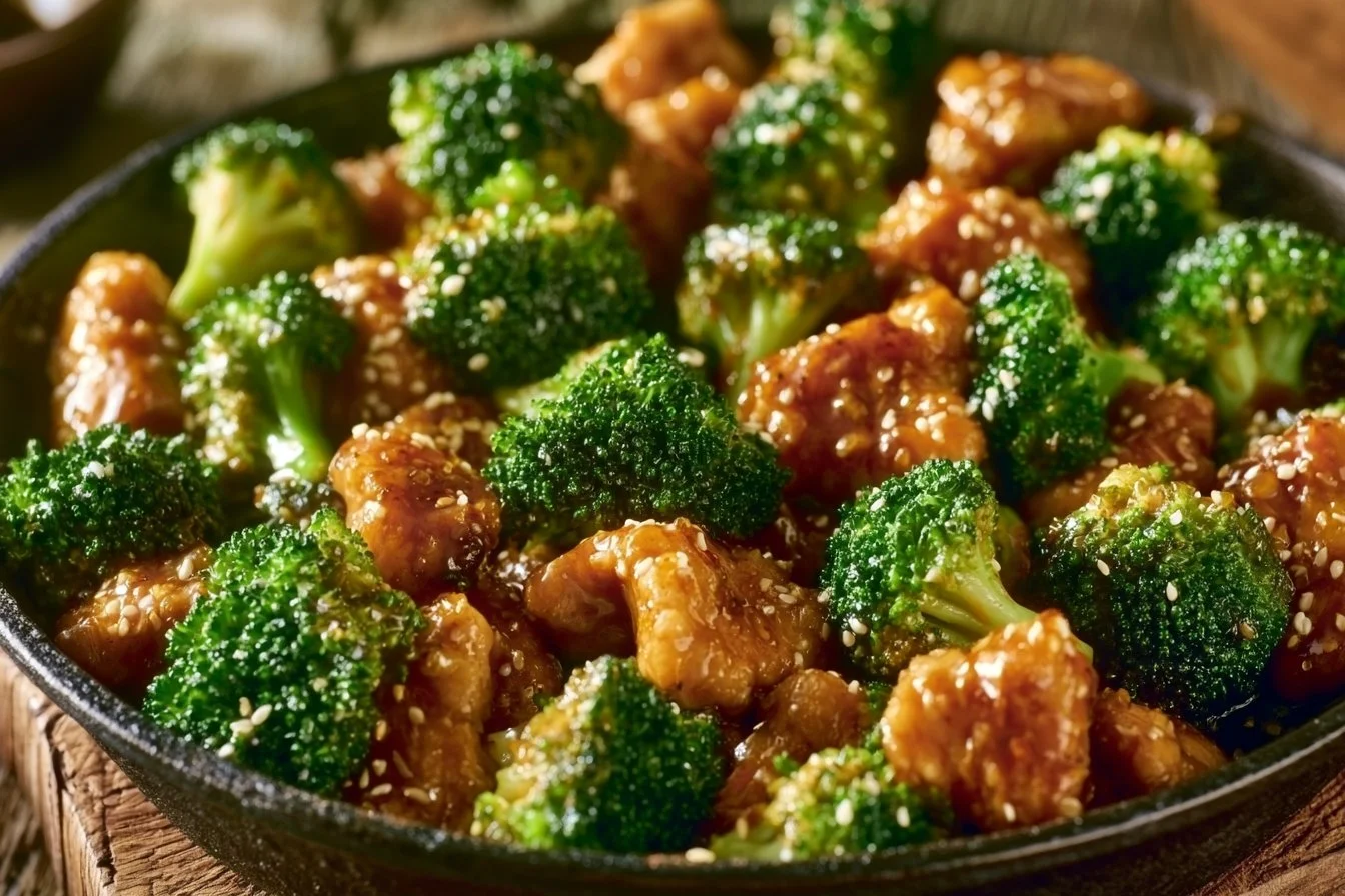Honey Sesame Chicken and Broccoli 3 Honey Sesame Chicken and Broccoli