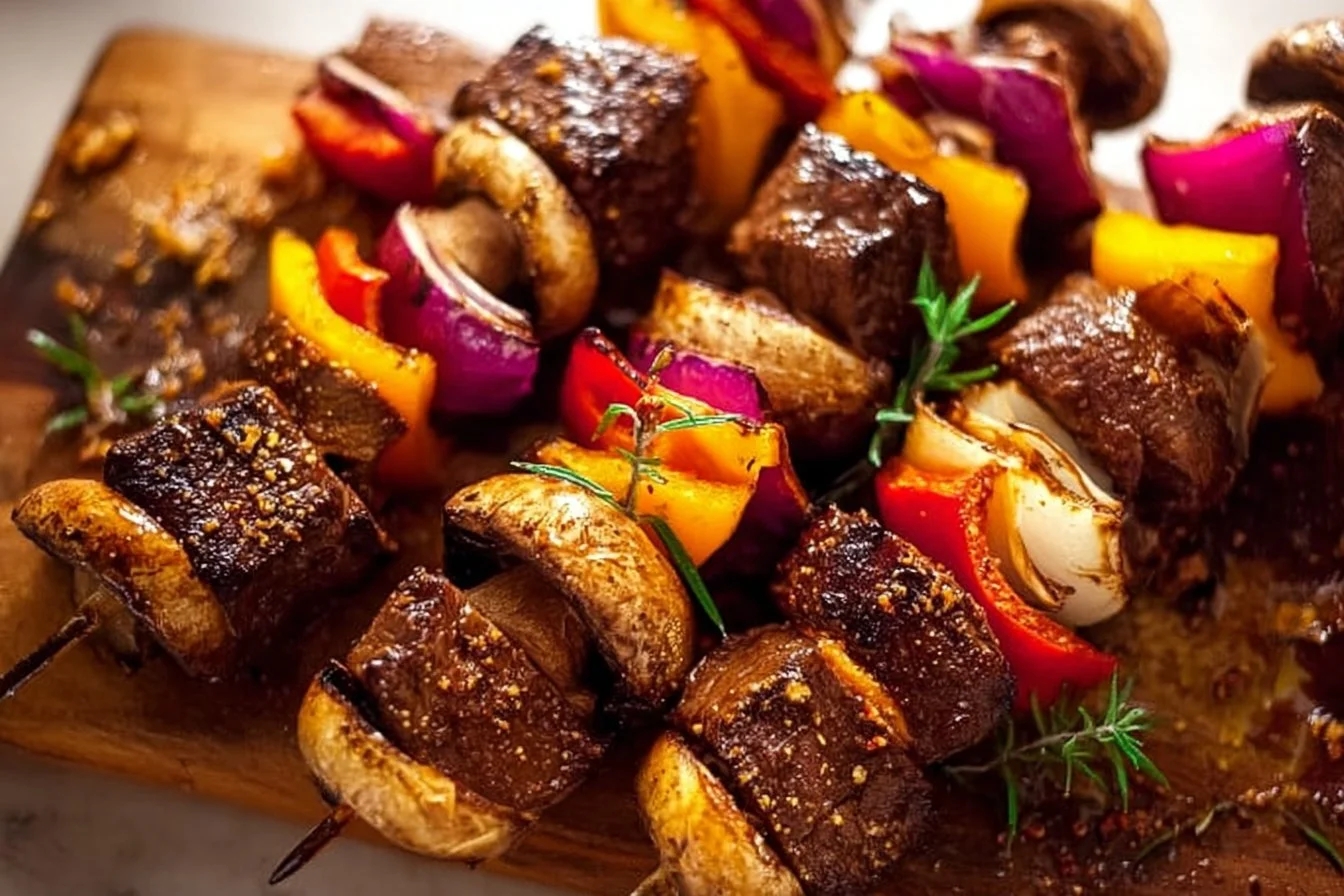 Steak Kabobs 3 Steak Kabobs