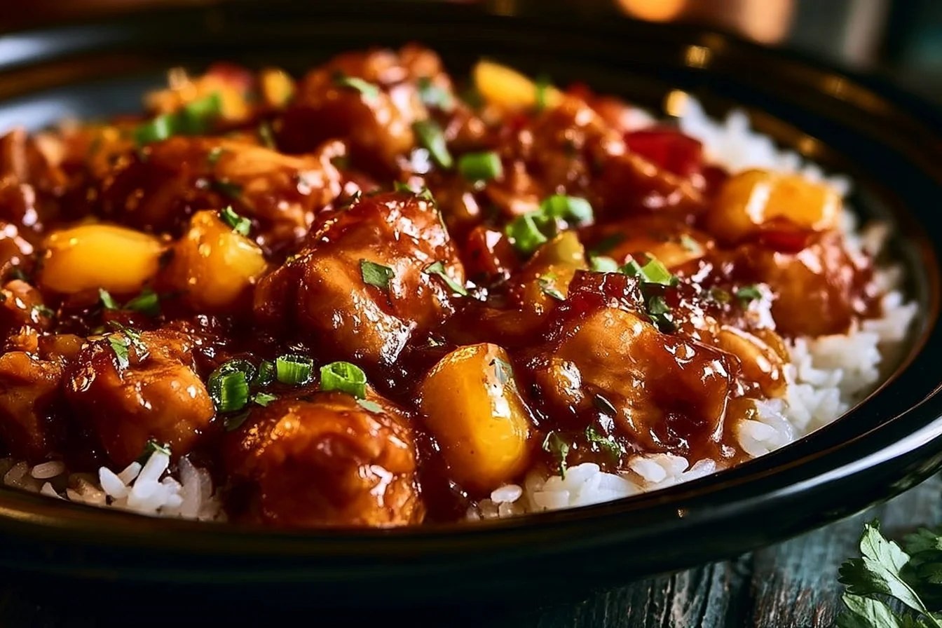 Sweet Hawaiian Crockpot Chicken Is The Best Comfort Dish
